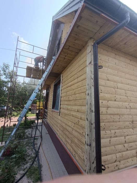 Piaskowanie, malowanie, domy drewniane z cegły, mury kamienne, maszyny