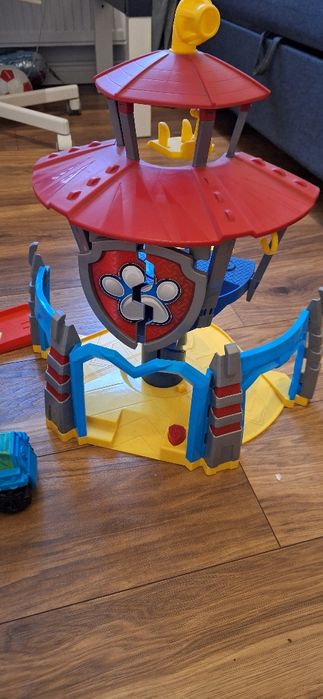 Zestaw Psi patrol patrolowiec, baza, stan idealny/bdb