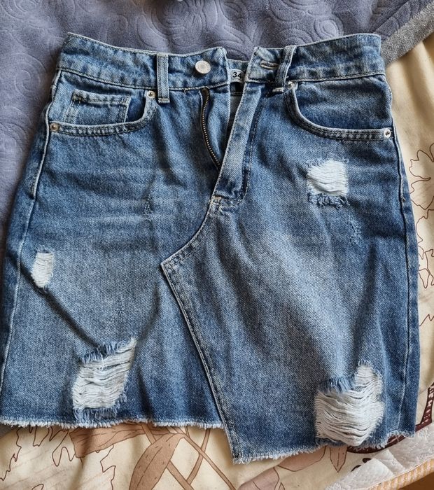 Джинсова юбка спідниця