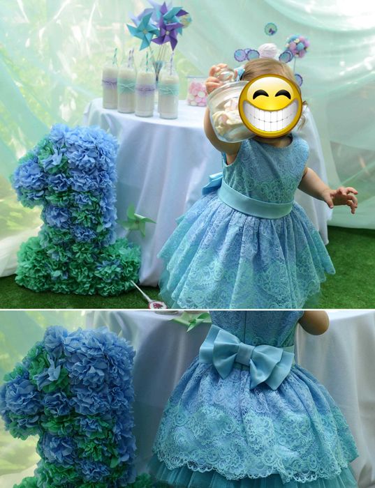 Святкове нарядне плаття на дівчинку 1рік 86р