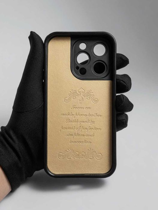 Чохол L&V для iPhone з MagSafe та мікрофіброю (ЛВ)