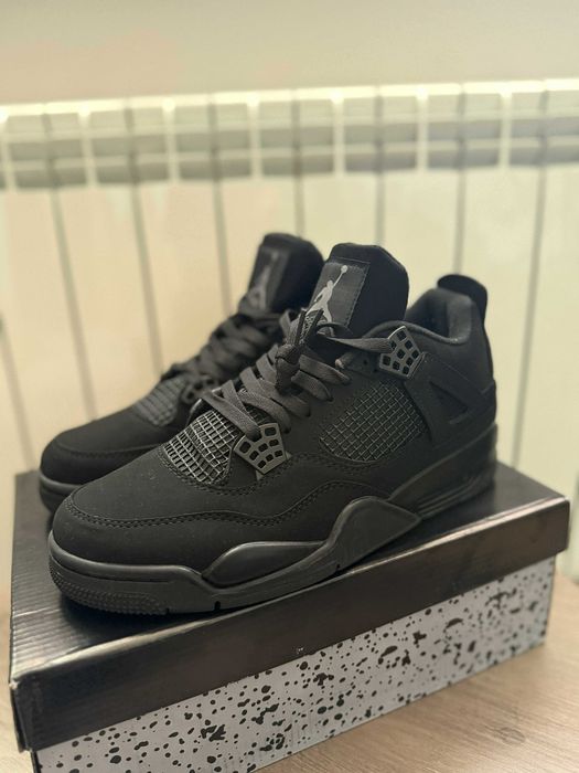 Nike Air Jordan 4 Retro – Black Cat – r. 45