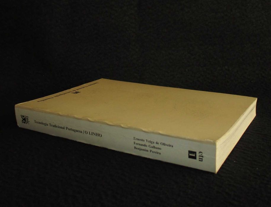 Livro O Linho Tecnologia Tradicional Portuguesa Ernesto Veiga de Oliveira Fernando Galhano Benjamim Pereira RARO
