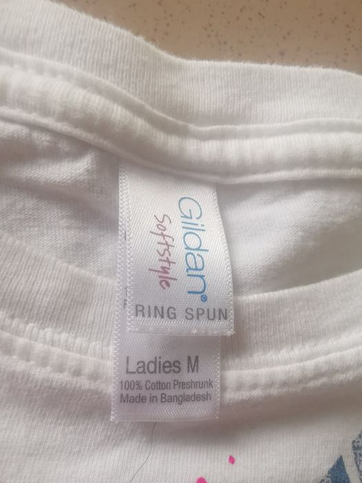 Bluzka z krótkim rękawem r M t shirt damski dla fanek Justin Biber z p