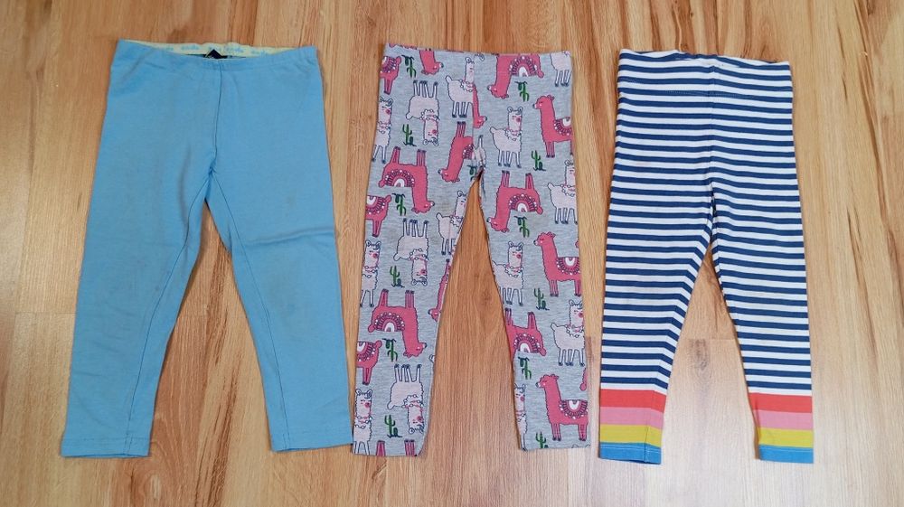3 x leginsy, rozmiar 98, Endo + Boden