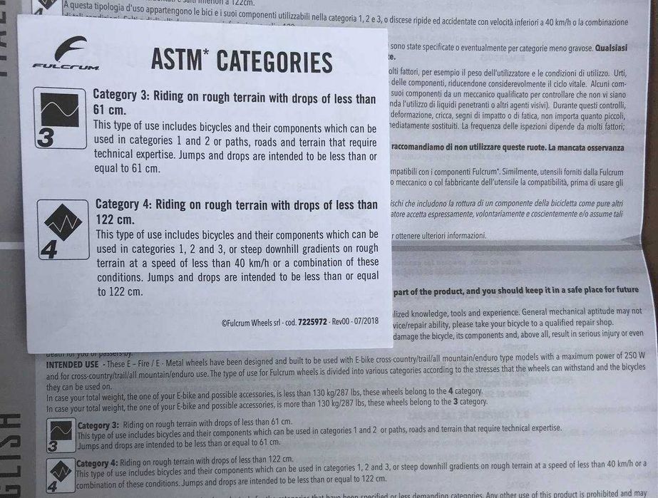 Вілсет Fulcrum E-Fire 700 27.5" (на осях 148, 110мм)