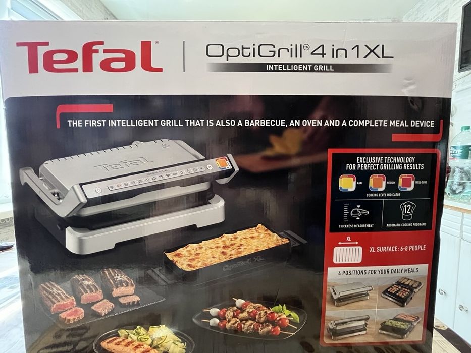 Гриль TEFAL OptiGrill XL GC784D30