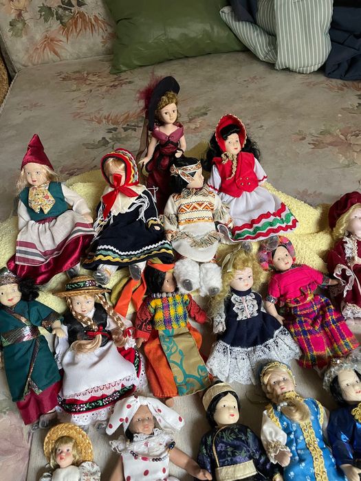 Bonecas porcelana