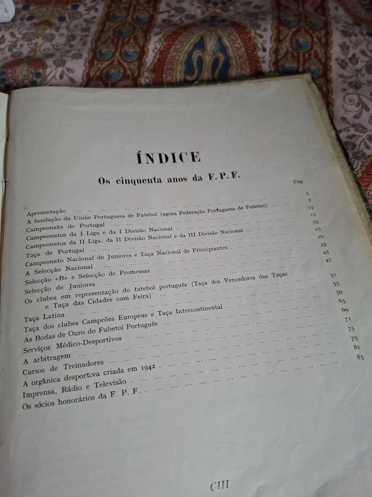 Livro de 1964 os 50 anos da Federação Portuguesa de Futebol