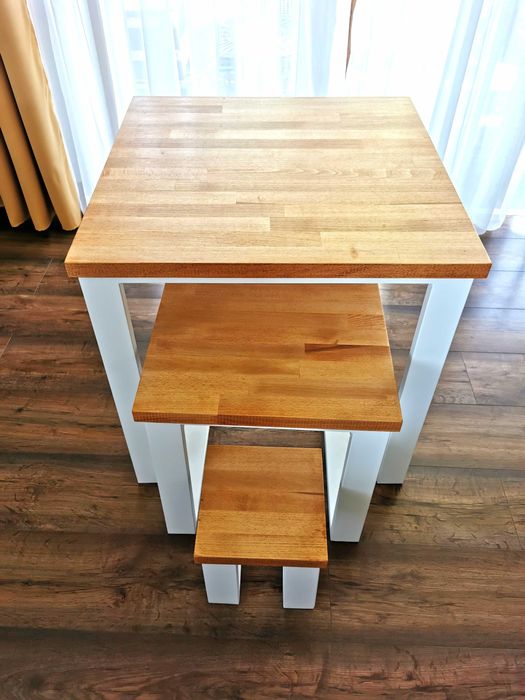 Nowy Stolik kawowy do salonu w stylu LOFT 3 in 1