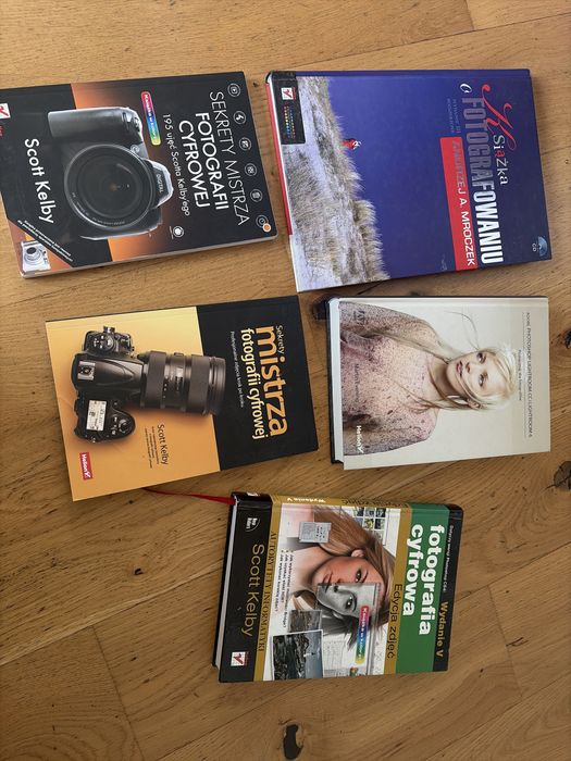 Zestaf ksiazfek o fotogeafowaniu