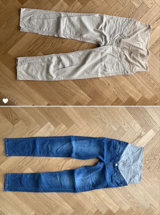 Zestaw 3 spodni ciążowych H&M i Esmara