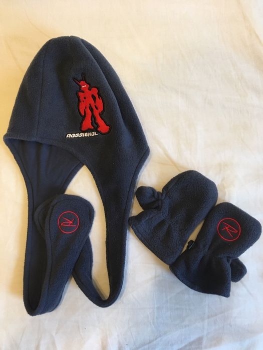 Czapka i rekawiczki Rossignol