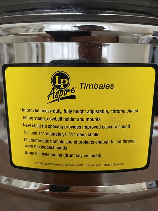Тімбалес LP (Latin Percussion) aspire timbales
