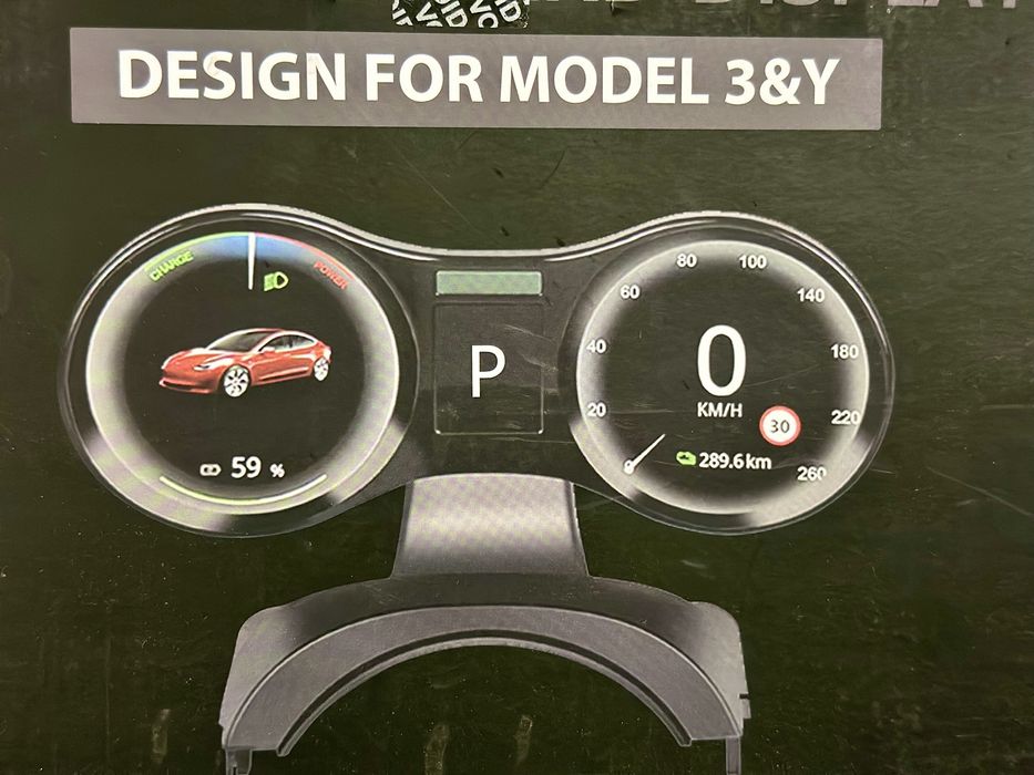 Painel (velociometro) Tesla model 3/Y