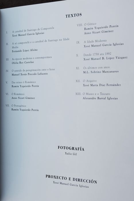 Património histórico galego - Santiago de Compostela e Ourense - 3 vol