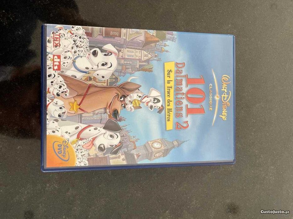 DVD Walt Disney 101 Dálmatas 2 Na Trilha dos Heróis