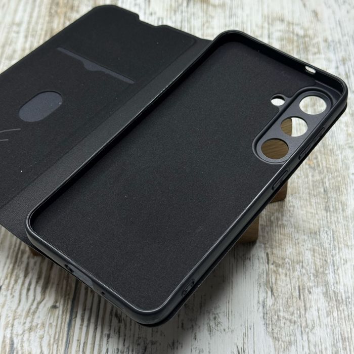 Чехол книжка Fibra Leather Book на Samsung S25/ S25+/ S24 Чохол