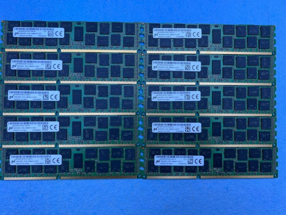 MT36KSF2G72PZ-1G6E1HI Micron 16GB PC3-12800 DDR3-1600MHz ECC Registere