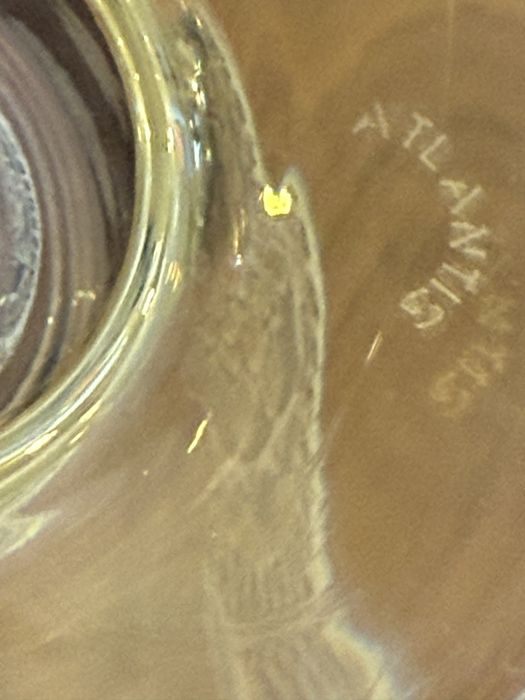 decanter/garrafa em cristal Atlantis