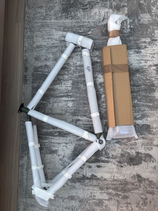 Nowy frameset Just Bikes JB04 rama gravel CrMo + widelec carbon 51cm/S, Gwarancja!