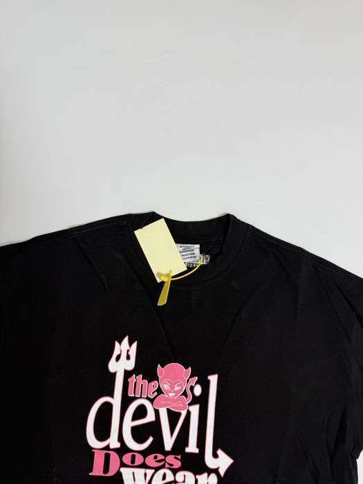 футболка Vetements Devil does wear ветмо