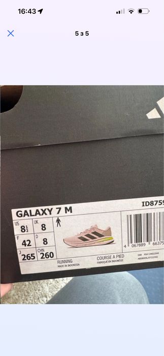 Adidas Galaxy 7m, 41розміру