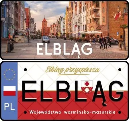 Magnes I love Poland Elbląg ILP-MAG-C-EL-10. Pan Dragon. Nowy Produkt