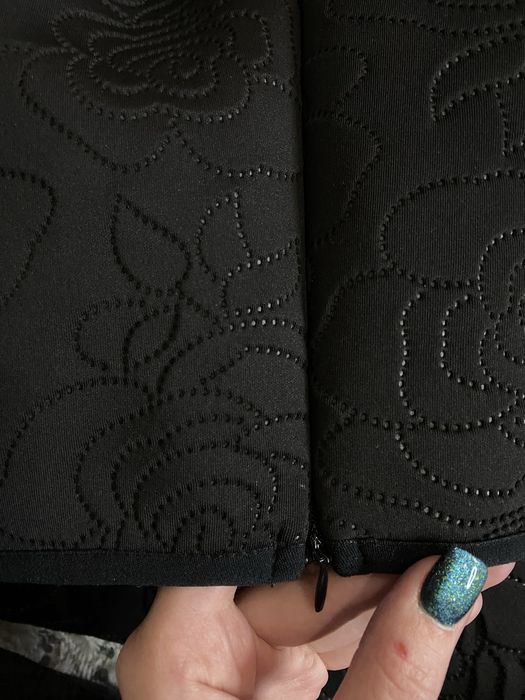 Спідниця максі, принт троянда.