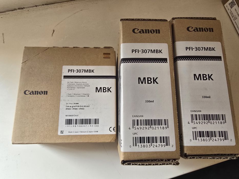 Canon PFI-307C Consumíveis