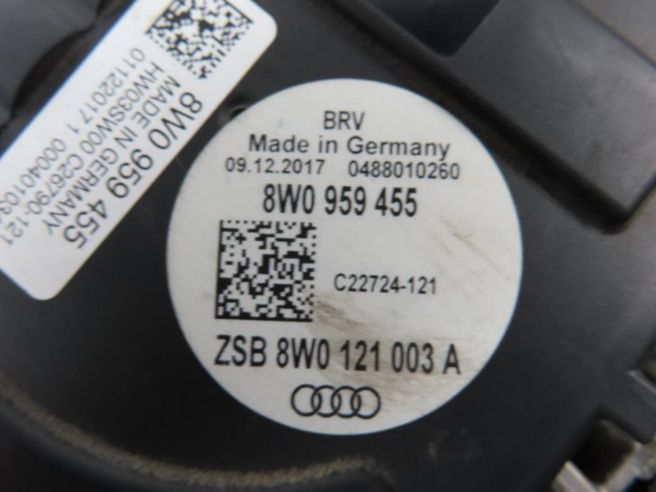 Termoventilador Audi A4 Avant Ref: 8W0959455 2015 - 2026