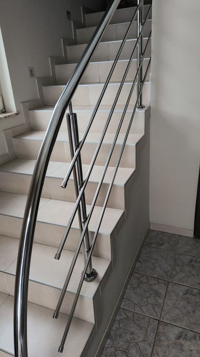 Balustrady nierdzewne