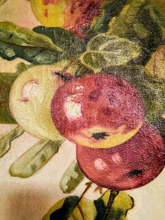 Obraz olejny na płótnie "Jabłka".