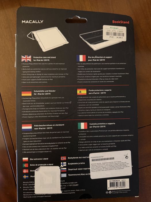 Capa protectora para iPad Air (2019)