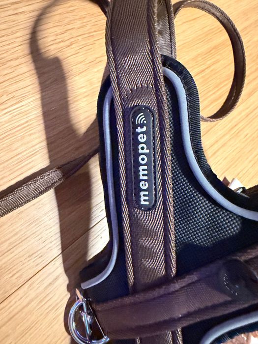 Szelki + smycz dla psa Memopet rozm M brązowe