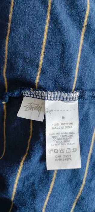 Stussy Mini Stripe Jersey Tee Blue koszulka