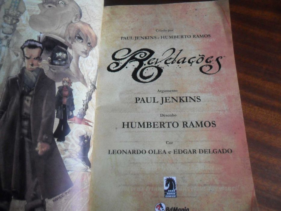 "Revelações" de Paul Jenkins e Humberto Ramos - 1ª Edição de 2008