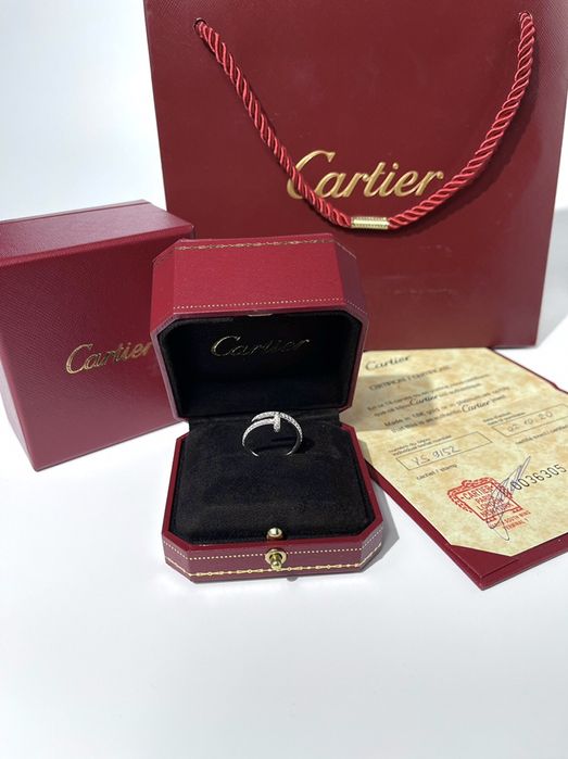 Золотое Кольцо гвоздь Juste un Clou CARTIER, Бриллианты 0.40ct. 2450$