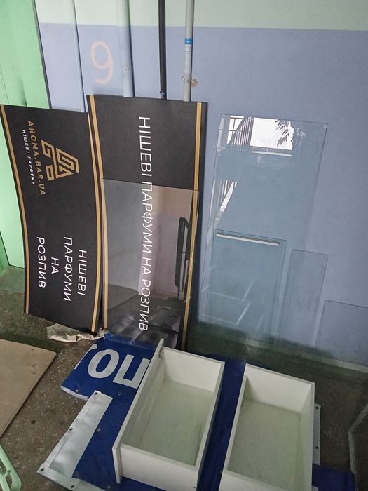 ДСП панель б/у з вітрини