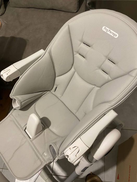 Стільчик для годування Peg Perego Prima Pappa Follow Me  Сірий