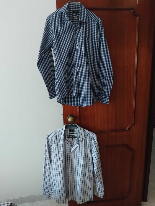 Várias camisas homem - tamanho s