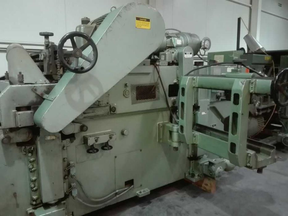 Potężna Strugarka dwustronna pod duże obciążenia ,wały spiralne