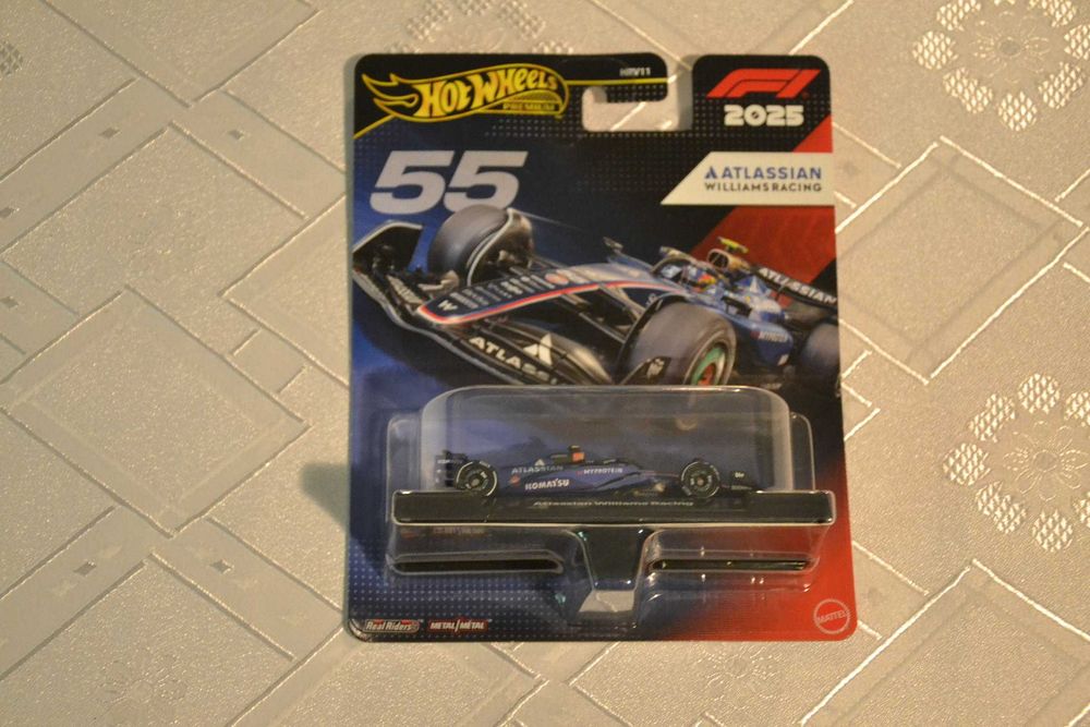 Hot Wheels Premium Formula 1 F1 2025 Williams Racing FW47 Sainz 55
