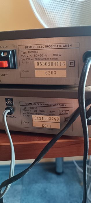 Zestawy Siemens RV300 ,RH300.