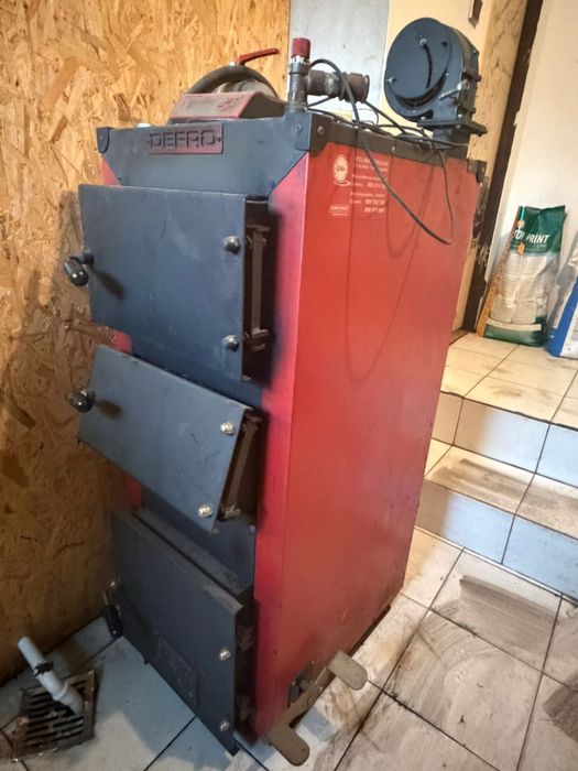 Defro Optima Komfort Plus 25 kW piec CO na części do naprawy