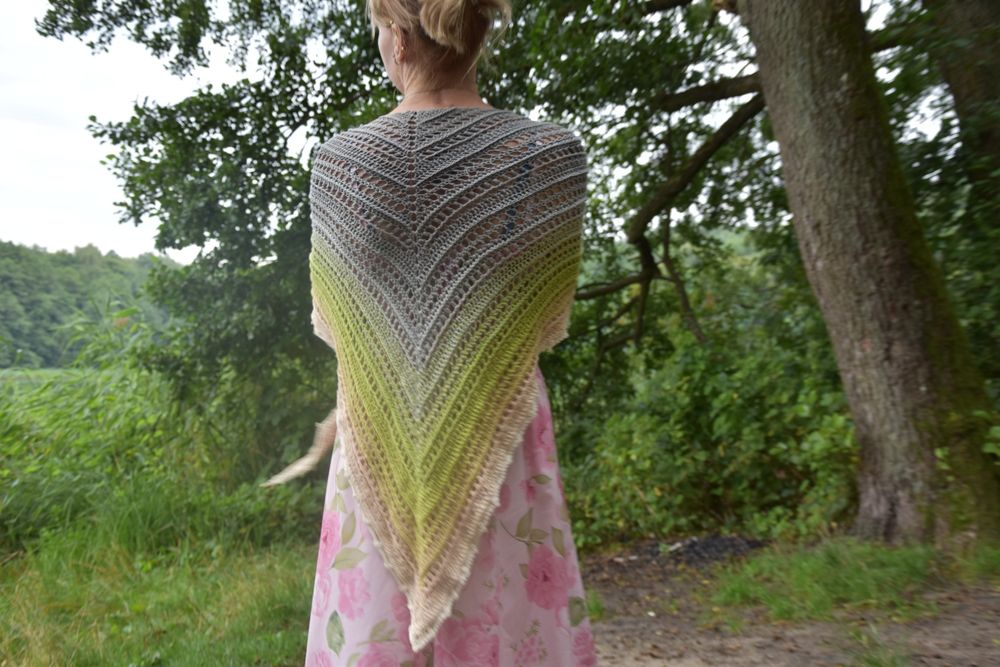 Chusta szydełkowa handmade