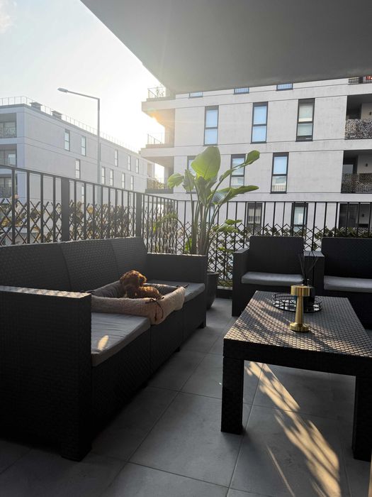 Mesa e Sofas de Jardim