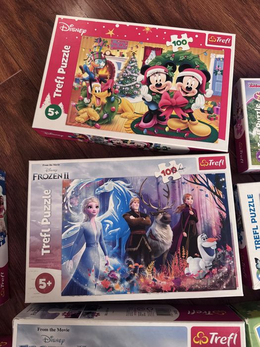 Puzzle dla dziewczynki 4+, 6+