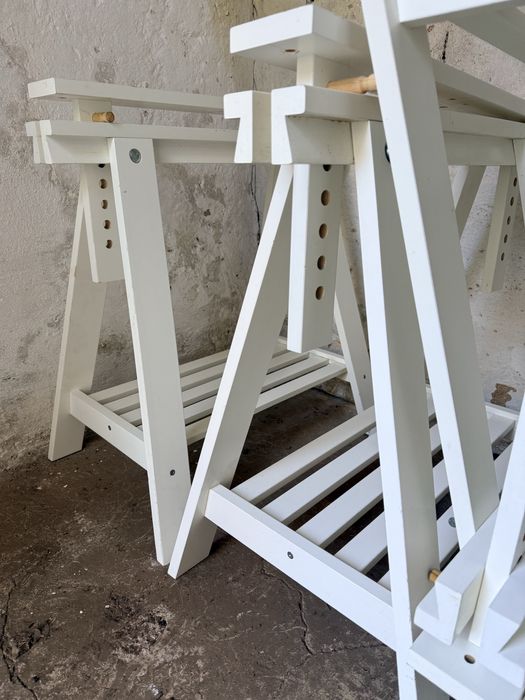 cavaletes brancos ikea