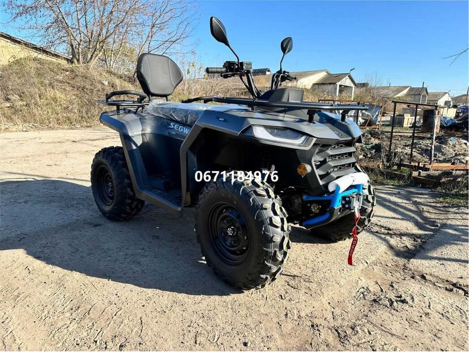 Квадроцикл Segway 500 F A6 AT 5L Base (silver-blue) Сегвей доставка